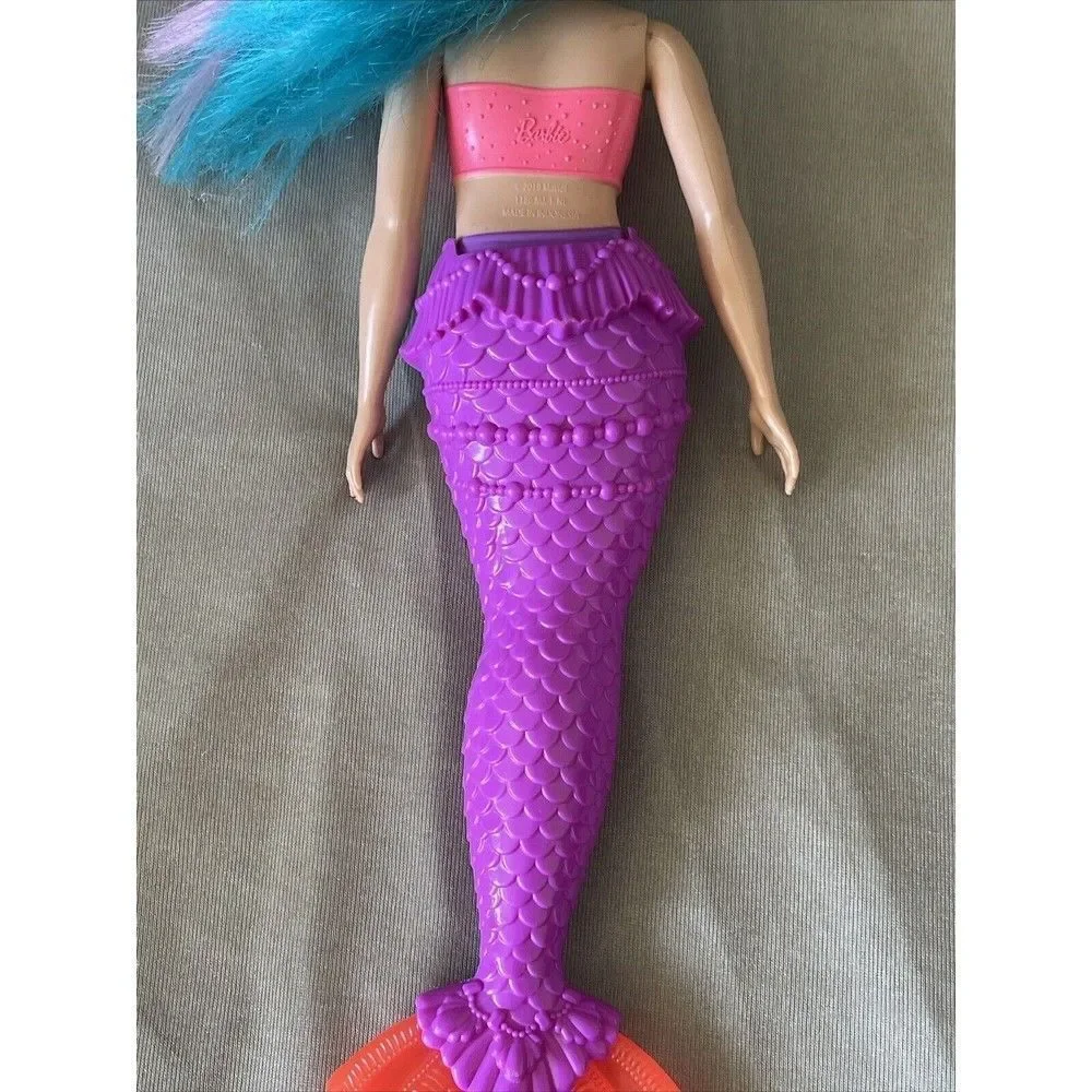 Barbie Dreamtopia Mermaid Doll with Teal Pink Hair and Tiara Doll